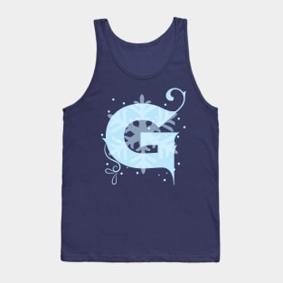 Winter Letter G Tank Top